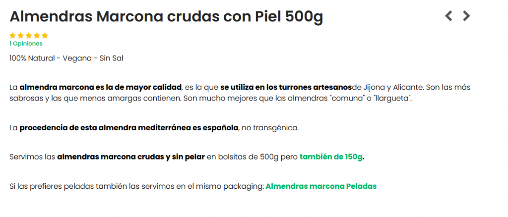 Almendra Marcona