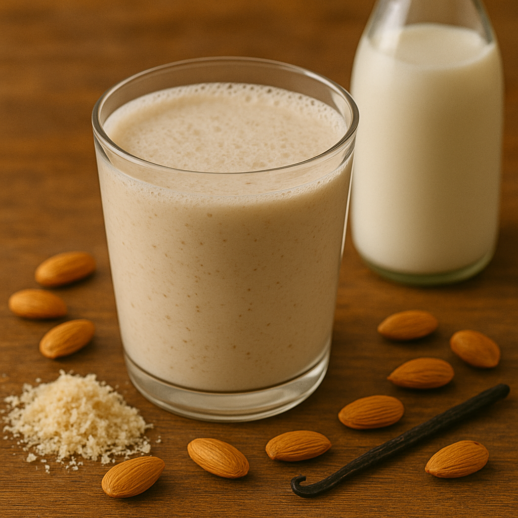 Cómo hacer batido con harina de almendra