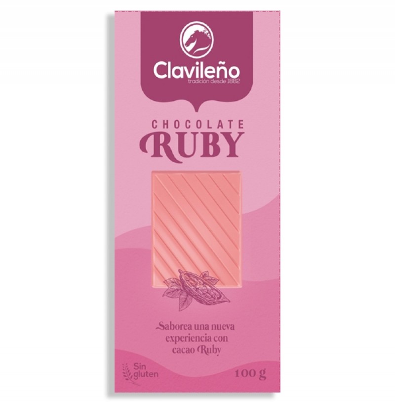 Chocolate rosa - chocolate ruby clavileño