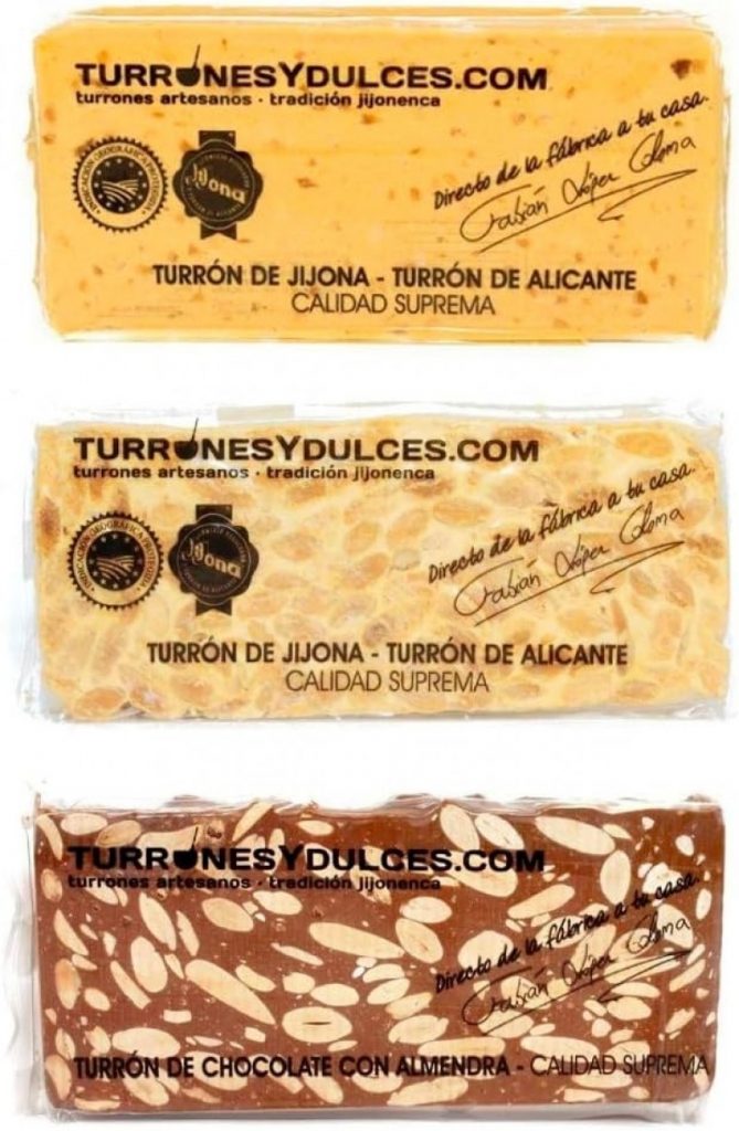 Lote turrones fabian