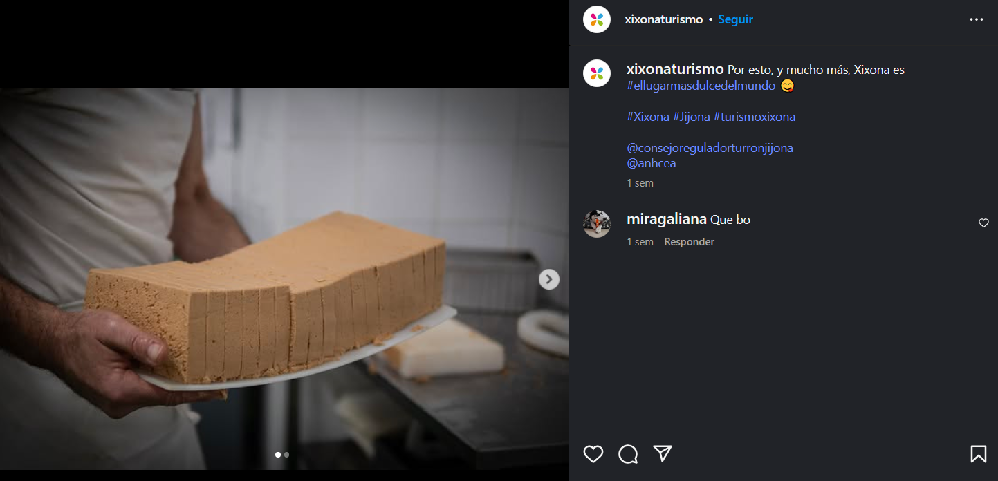 Redes sociales Dia mundial del turron Jijona