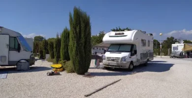 donde pernoctar en el campello con auto caravana