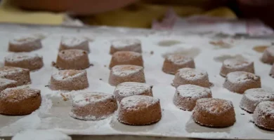 polvorón tradicional casero jijona