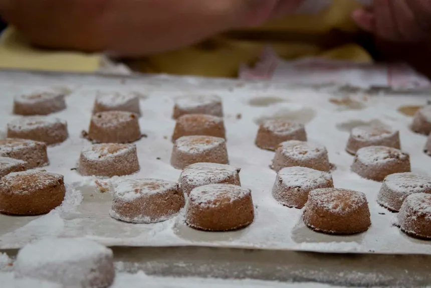 polvorón tradicional casero jijona