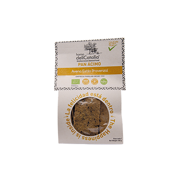 Pan Ácimo de Avena Estilo Provenzal Eco Orgánico 