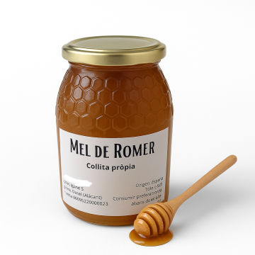Miel de Romero Cruda y 100% natural 