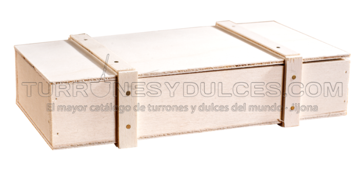 Torró a la Pedra Artesà – caixa de fusta 300 g