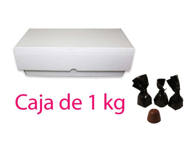 Bombones de Chocolate rellenos de turrón, 1KG