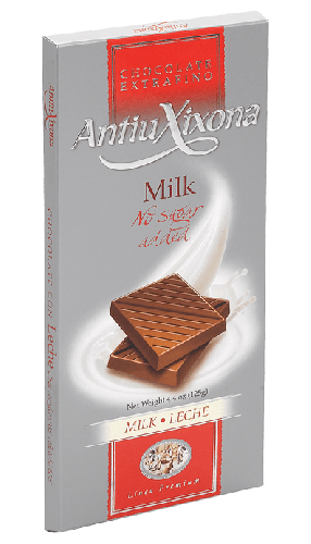 Chocolate con Leche sin Azúcar extrafino Premium