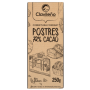 Cobertura de chocolate negro 72% para postres Clavileño 250g