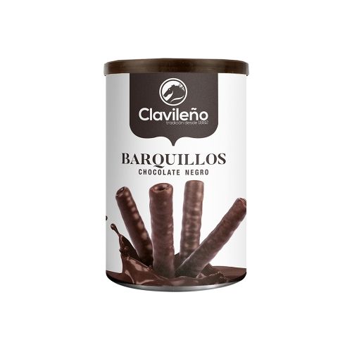 Barquillos de Chocolate Negro 150g NO RELLENOS - Chocolates Clavileño