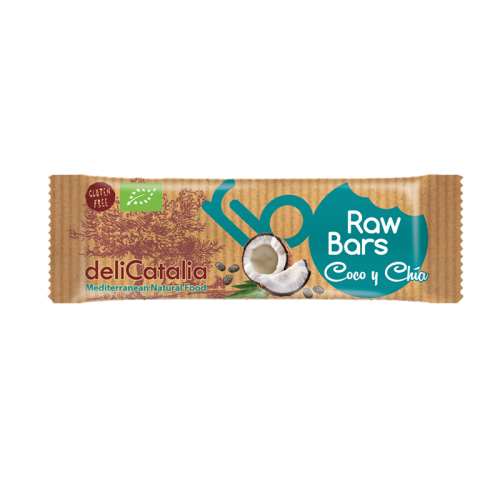 Barrita Ecológica Coco y Chía Delicatalia 30g