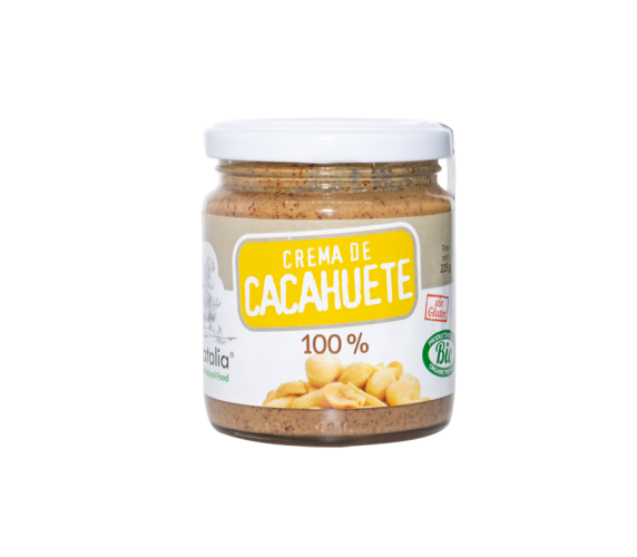 Crema de Cacahuete Tostado 225g deliCatalia