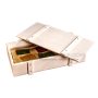 Turrón a la Piedra Artesano – caja de madera 300g El Abuelo
