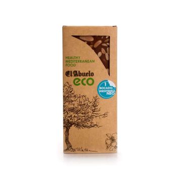 Turrón de Chocolate con Almendras Ecológico 200 grs El Abuelo