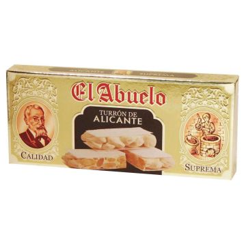 Turrón Alicante 300 gramos El Abuelo