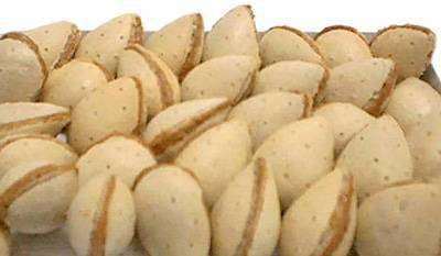 Almendras rellenas de turrón El Abuelo, 400g