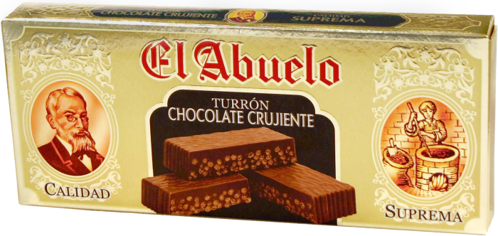 Chocolate Crujiente b/200 grs El Abuelo