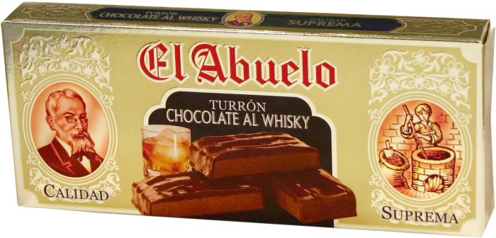 Chocolate al Whisky b/200 grs El Abuelo
