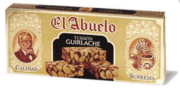 Turrón Guirlache 300 g El Abuelo