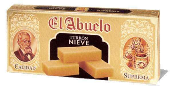 Turrón Nieve 300 grs. El Abuelo