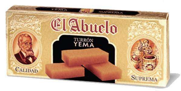 Turrón Yema 300 grs. El Abuelo