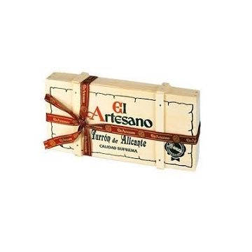 Baul de madera para turron de alicante 300 grs