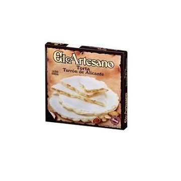 Tortas de turron de alicante de 200grs de la marca El ARtesano