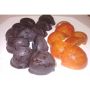 Cuartos de mandarina con Chocolate Negro a granel en formato de 1kg 
