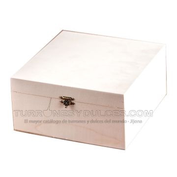 Caja Madera Lote Turrones
