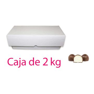 Bolitas de Coco bañadas de chocolate