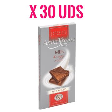 Caja chocolate con Leche sin Azúcar extrafino Premium