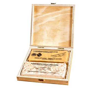 Caja Madera Turrones