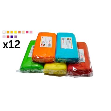 pack 12 pastillas Fondant 250g