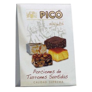 Porciones de Turrón