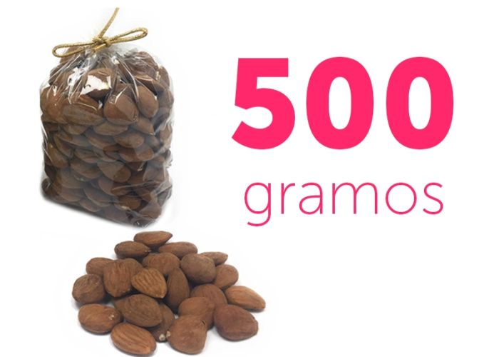 Raw Marcona almonds with skin 500g 