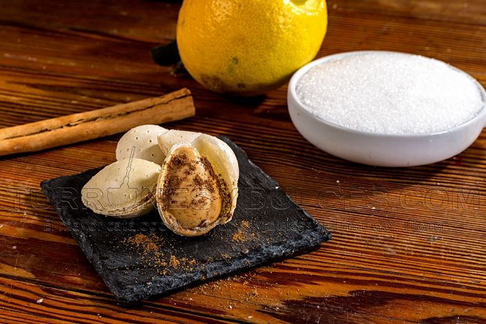 Almendritas de oblea rellenas de turrón a la Piedra (las originales), 200g