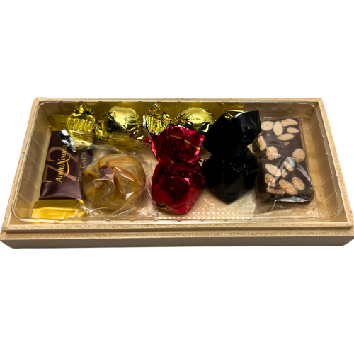 Portions of Nougat from Jijona and Nougat from Alicante