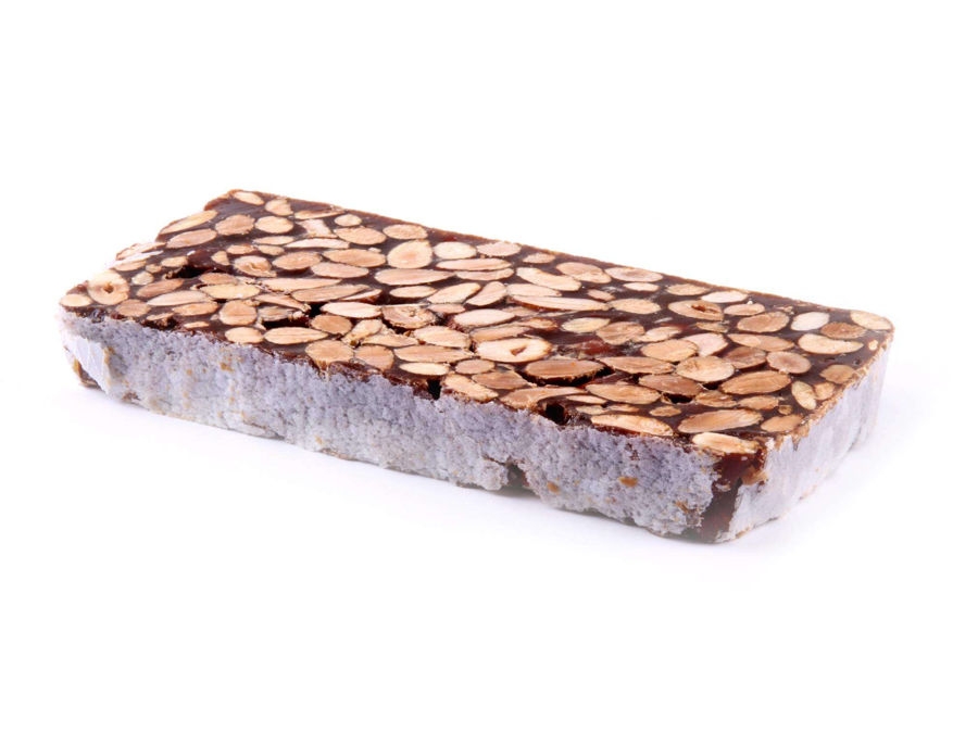 Turrón de guirlache de almendra