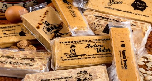 Turr&oacute;n personalizado