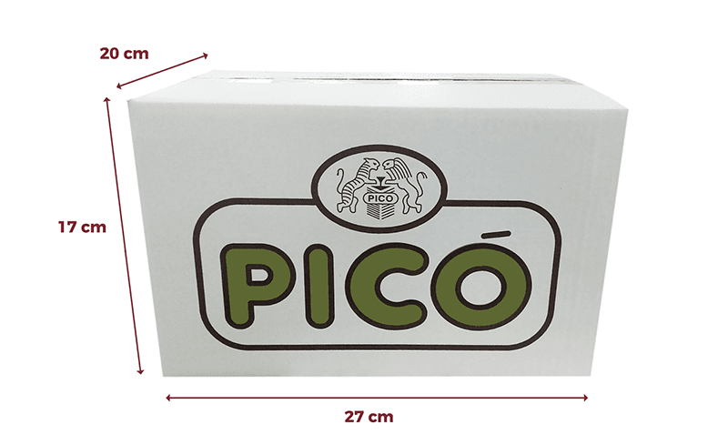 Cajas Pic&oacute; turrones