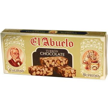 Chocolate con almendras el abuelo