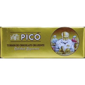 Turrón de Chocolate Crujiente Picó Calidad Suprema 200g