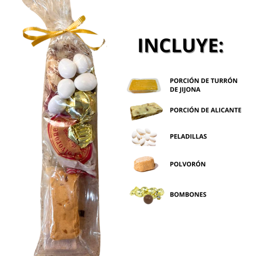 Parties de boîte et nougats Jijona Nougat Alicante 2 unités