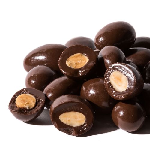 Amandes enrobées de chocolat (150 grs b / cellophane.)