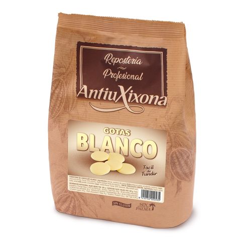 Gotas Chocolate Blanco Reposteria Fundir