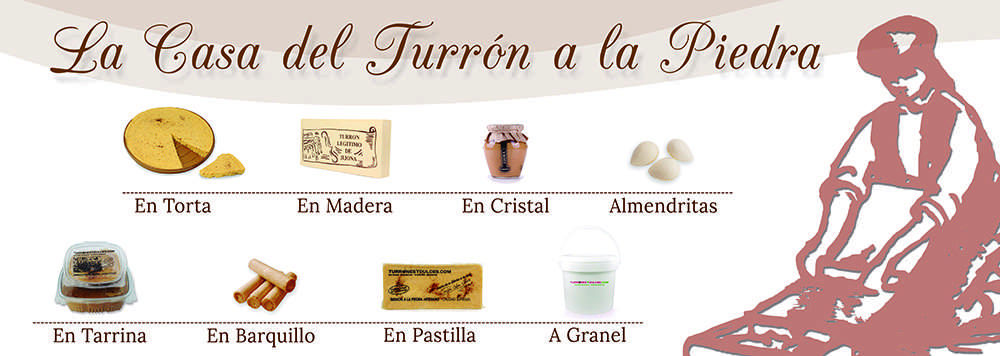 Turr&oacute;n a la Piedra en la feria de Jijona