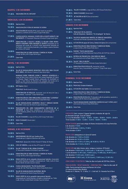 Eventos Feria del Turr&oacute;n en Jijona