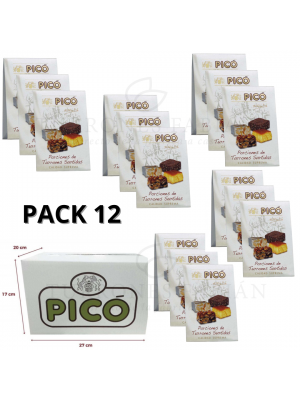 CAJA DE 12 BOLSAS DE PORCIONES SURTIDAS PICO 300GR CDA UNA