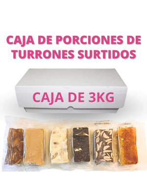 CAJA DE TURRONES DE 3KG